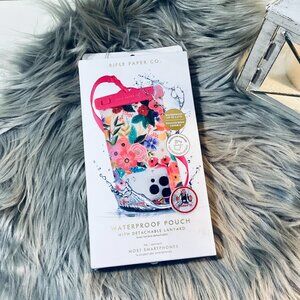 NEW Rifle Paper Co. Garden Party Floating Waterproof Phone Pouch